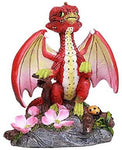 ABZ Brand Apple Seeds Tree Blooms Dragon Statue by Stanley Morrison