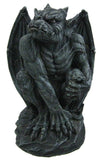 Poised Protector Winged Gargoyle Statue Guardian