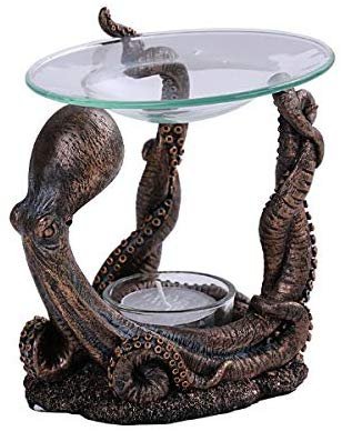 Pacific Giftware PT Octopus Aroma Resin Figurine Home Decor Oil Burner