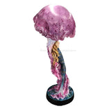 3D Under The Sea Mermaid Princess with Jellyfish LED Color Changing Table Nursery Night Lamp