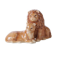 Pacific Giftware 4.75 inches Animal Kingdom Mr. and Mrs. Lion Couple Magnetic Salt and Pepper Shaker Kitchen Set