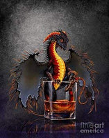 Fantasy Rum Dragon Collectible Figurine Drinks & Dragons Collection by Stanley Morrison 6.75"H