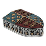 Pacific Giftware Medieval Times Coat of Arms Shield Lidded Box