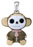 SUMMIT COLLECTION Furrybones Choco Monkey Munky Skeleton Boy Pendant Jewelry