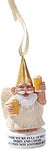 Pacific Giftware Angel Gnome Hanging Ornament Figurine Full of Cheer and Beer