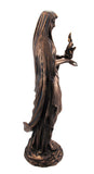 PTC 12 Inch Hestia in Robes Grecian Goddess Resin Statue Figurine