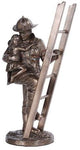 Fireman Rescue Collectible Statue Made of Polyresin