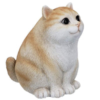 Adorable Cute Fatty Cat Kitten Pet Collectible Figurine