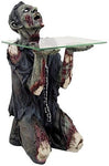 PTC 22.5 Inch Kneeling Zombie with Clear Top Table Statue Figurine