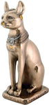 Egyptian Bronze Bastet Cat Figurine Decoration