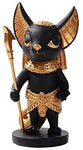Pacific Giftware Ancient Egyptian Anubis Dog Miniature Statue Black Gold