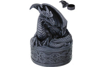 Round Celtic Dragon Box