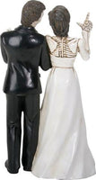 YTC Summit International Love Never Dies Skeleton Wedding Couple Bride and Groom Figurine Decoration New