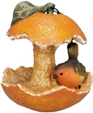 ABZ Brand Garden Farm Colorful Fruits Hanging Wild Bird Feeder (Orange)