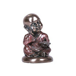 Pacific Giftware Small Buddhist Monk Cold Cast Bronze Collectible Figurine