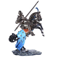 Pacific Giftware Large Color Cavalry Medieval Knight on Horse with Stand