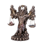 ABZ Brand Ancient Egyptian The god of Embalming and The Dead Anubis Holding The Scale of Justice Figurine Statue