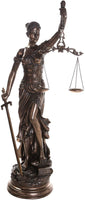 Pacific Giftware Large 48 Inch Lady Justice Scales Justice La Justitia Statue Lawyer Attorney Judge Collectible