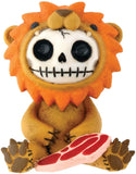 Furrybones Calico Mao Mao Signature Skeleton in Kitty Cat Costume Wrapped in Yarn