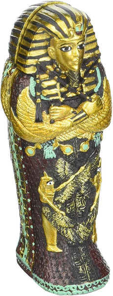 Sm. King Tut Coffin with Mummy Collectible Figurine