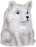Pacific Giftware Topsy Turvy White Majestic Wolf 11oz Coffee Mug Adorable Mug Upside Down Tea Home Office Decor