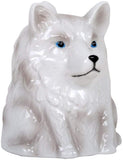 Pacific Giftware Topsy Turvy White Majestic Wolf 11oz Coffee Mug Adorable Mug Upside Down Tea Home Office Decor