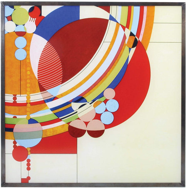 YTC Square FLW March Balloons in Colorful Circle and Stripe Designs