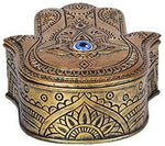Pacific Giftware Hamsa Golden Box Home Decor
