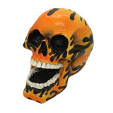 Fiery Flaming Skull with Open Jaw Collectible Ashtray