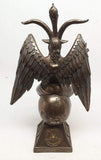 Ebros Gift Baphomet Figurine The Sabbatic Goat Satanic Church Decorative 9.5" H Statue