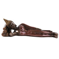 Pacific Giftware Sleeping Reclining Buddha Nirvana Meditation Desktop Figurine (5 Inches L)
