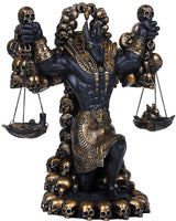 ABZ Brand Ancient Egyptian God of Embalming Scale of Justice Anubis Figurine...