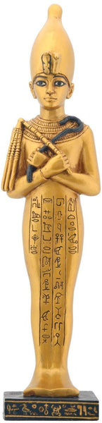 Shawabty with White Crown Egyptian Decoration Statue