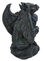 Poised Protector Winged Gargoyle Statue Guardian