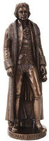 PTC 9.5 Inch Bronze Colored Standing Thomas Jefferson Statue Figure