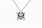 Skull Cross Pistol Necklace Mystica Collection