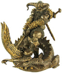 PTC 8 Inch Thor God of Thunder and Serpent Resin Statue Figurine