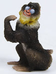 Mandrill Statue Set of 6 Figurines