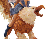 13.25 Inch Purple Fairy with Griffin Mythological Statue Figurine