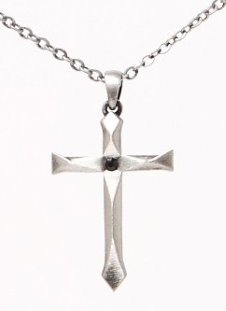 Lead Free Alloy Beautiful Cross Necklace
