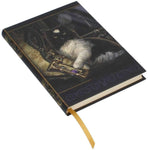 Lisa Parker Time's Up Black and White Cat Cover Embossed Collector Journal Book