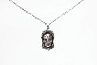 Lead-free pewter Necklace - Skull