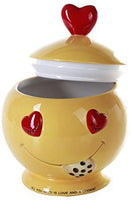 Pacific Giftware All You Need is Love and Cookies Ceramic Cookie Jar 8 Inch Tall