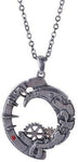 Steampunk Clockwork Necklace Pendant Alloy Metal