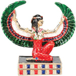Egyptian Maat Jeweled Box - Collectible Egypt Jewelry Container