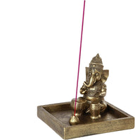 Pacific Giftware Hindu God Ganesha Elephant Headed Deity Meditation Incense Burner 6 inch