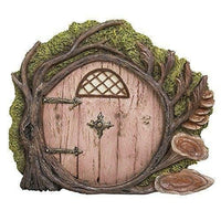 Miniature Fairy Garden of Enchantment Fairy Gnome Hobbit Tree Cottage Door 4 Inc