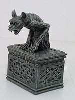 PTC 7 Inch Notre Dame Screaming Gargoyle Jewelry/Trinket Box Figurine