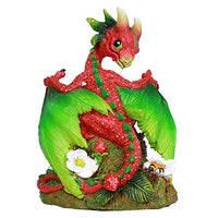 ABZ Brand Strawberry Red Dragon Statue by Stanley Morrison Strawberry Vine Seeds