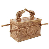 Pacific Giftware The Ark of The Covenant Box Model Collectible Golden Ark of Testimony